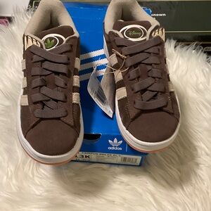 Adidas Kids Chocolate Brown Sneakers